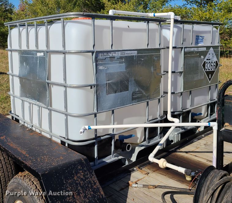 image for item HM9760 1998 Kodiak utility trailer with steam cleaner