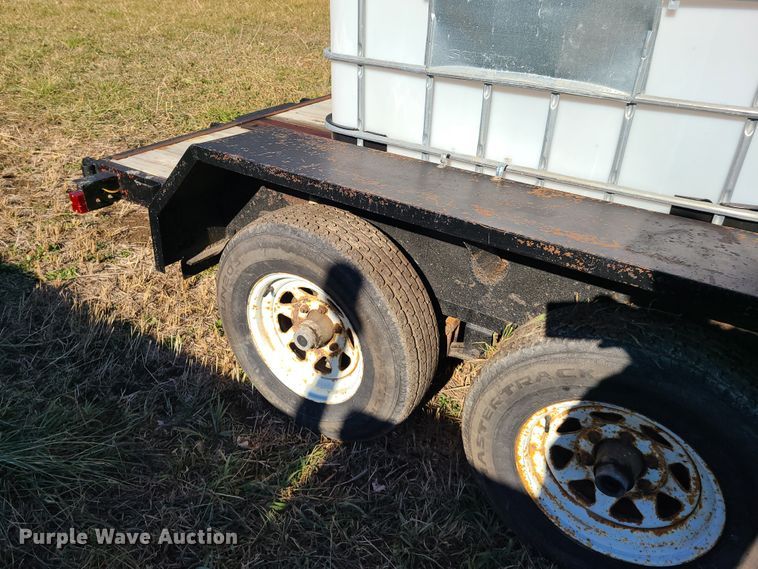 image for item HM9760 1998 Kodiak utility trailer with steam cleaner