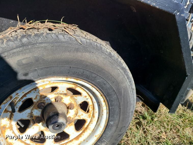 image for item HM9760 1998 Kodiak utility trailer with steam cleaner