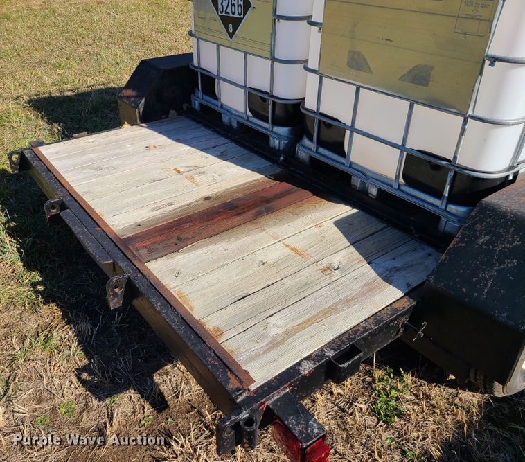 image for item HM9760 1998 Kodiak utility trailer with steam cleaner