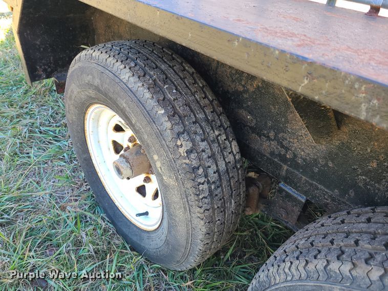 image for item HM9760 1998 Kodiak utility trailer with steam cleaner