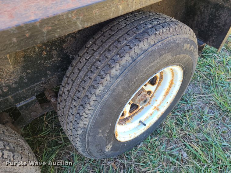 image for item HM9760 1998 Kodiak utility trailer with steam cleaner