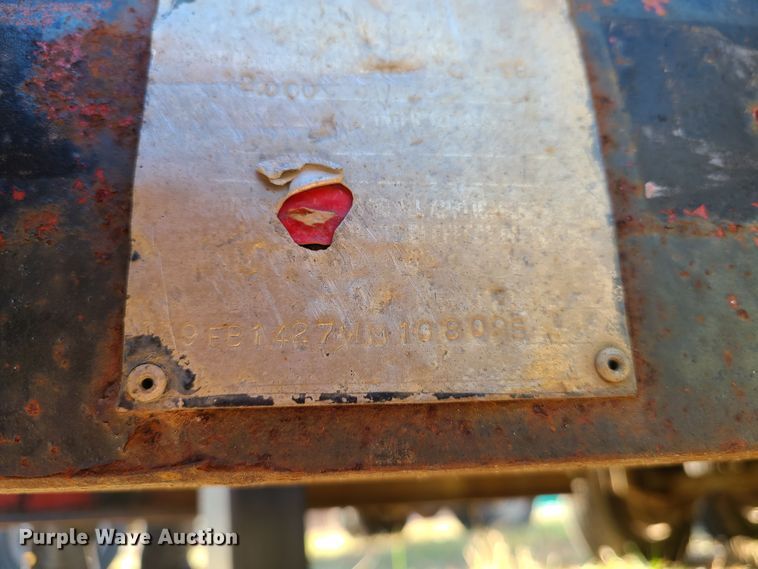 image for item HM9760 1998 Kodiak utility trailer with steam cleaner