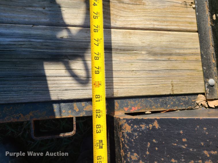 image for item HM9760 1998 Kodiak utility trailer with steam cleaner