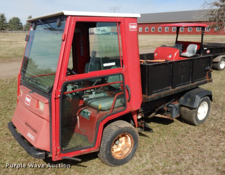 image for item HR9087 Toro Workman 3200  utility vehicle