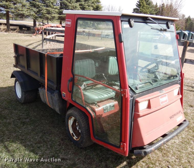 image for item HR9087 Toro Workman 3200  utility vehicle