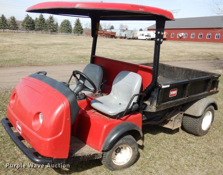 image for item HR9088 Toro Workman 3200  utility vehicle