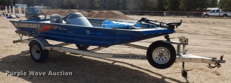 image for item HR9089 2008 Alumacraft Mytex  boat