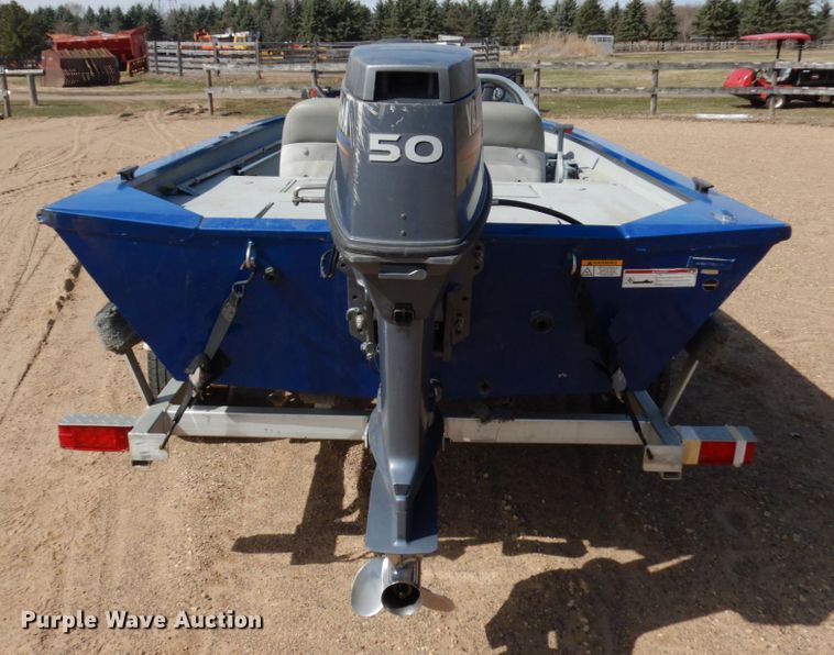 image for item HR9089 2008 Alumacraft Mytex  boat