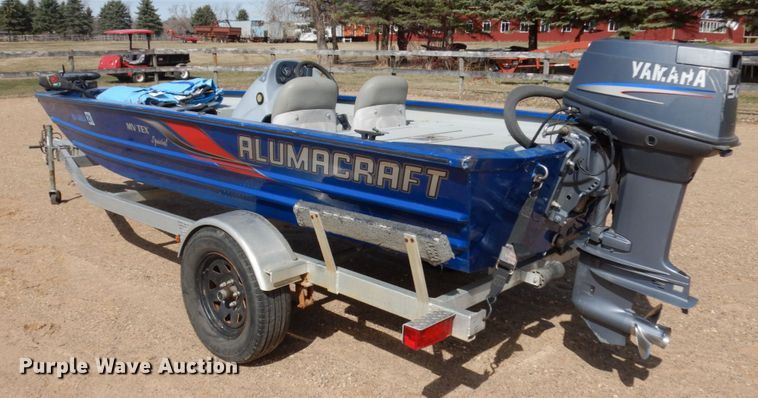 image for item HR9089 2008 Alumacraft Mytex  boat