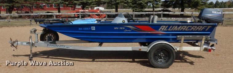 image for item HR9089 2008 Alumacraft Mytex  boat