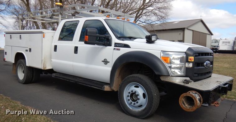 image for item HR9142 2016 Ford F550  utility / service truck