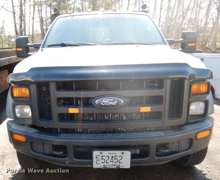 image for item HR9161 2008 Ford F550  flatbed truck
