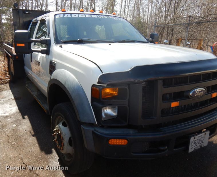 image for item HR9161 2008 Ford F550  flatbed truck