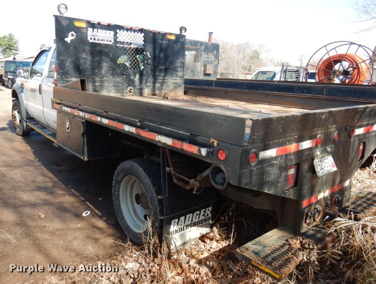 image for item HR9161 2008 Ford F550  flatbed truck