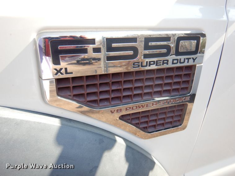 image for item HR9161 2008 Ford F550  flatbed truck