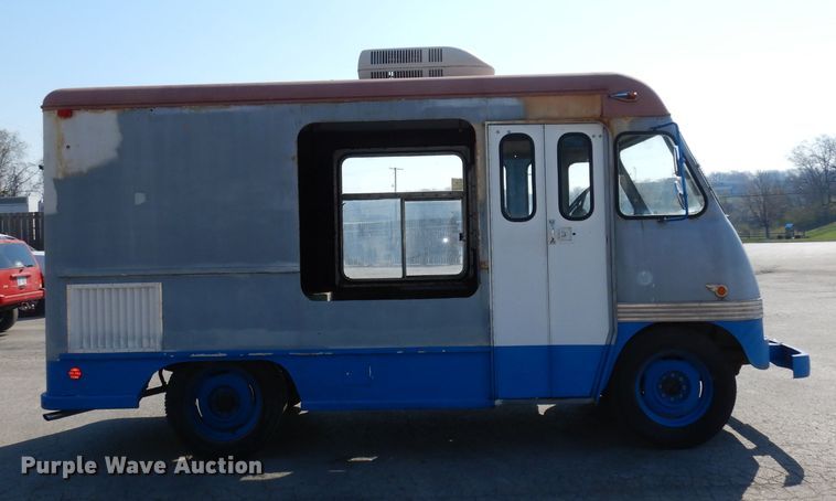 image for item HU9224 1960 Ford Boyertown  delivery truck