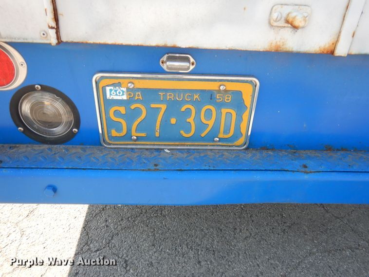 image for item HU9224 1960 Ford Boyertown  delivery truck