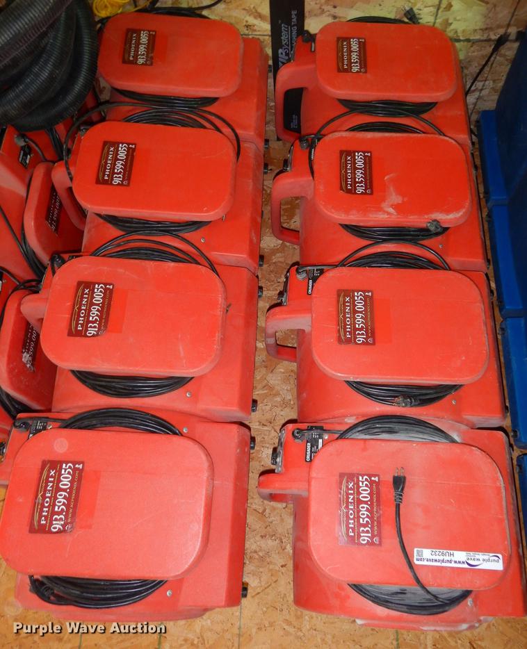 image for item HU9232 (17) Crusader carpet dryer fans