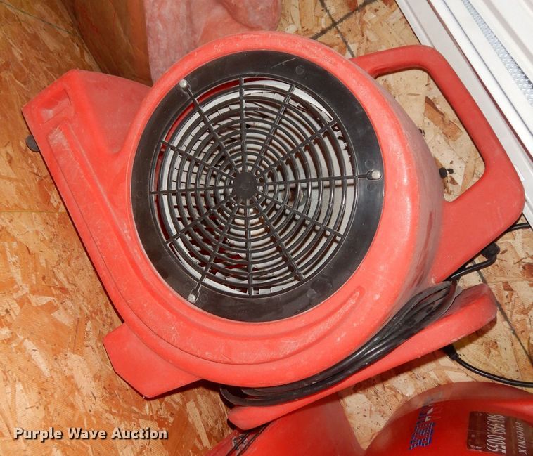 image for item HU9232 (17) Crusader carpet dryer fans