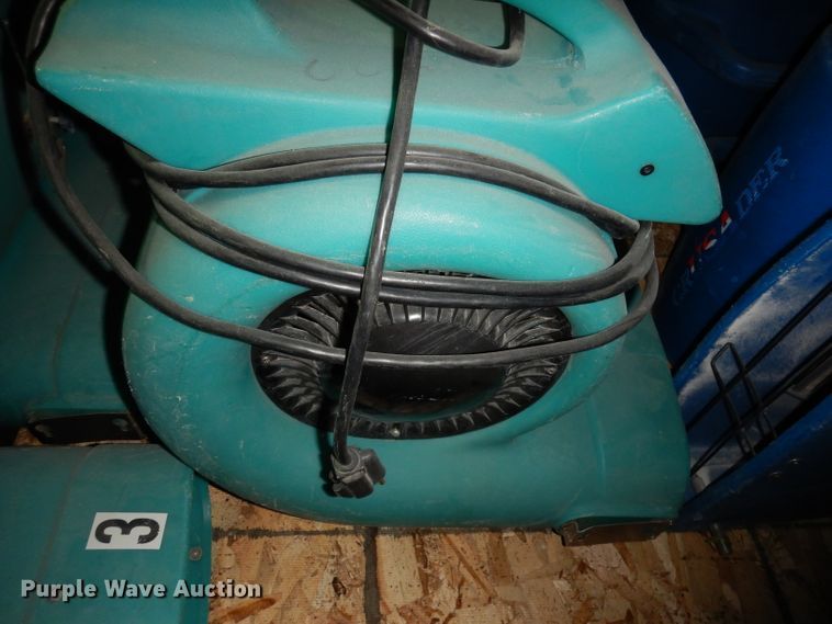 image for item HU9232 (17) Crusader carpet dryer fans