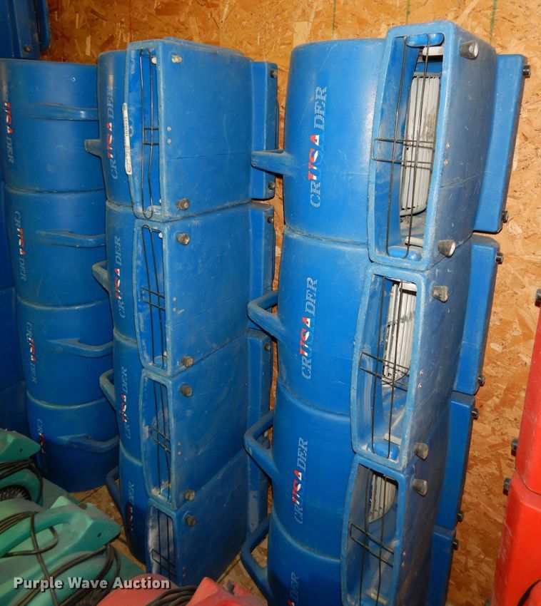 image for item HU9233 (21) Crusader carpet dryer fans