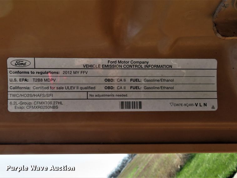 image for item HV9731 2012 Ford F250 Super Duty  pickup truck