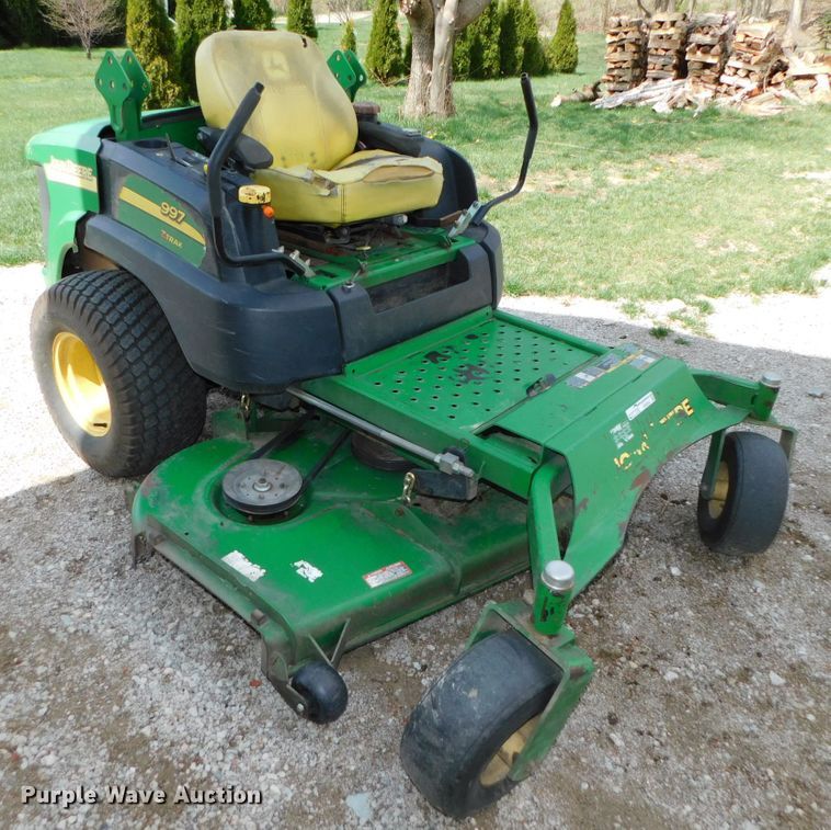 image for item HX9254 John Deere 997 ZTrak  ZTR lawn mower