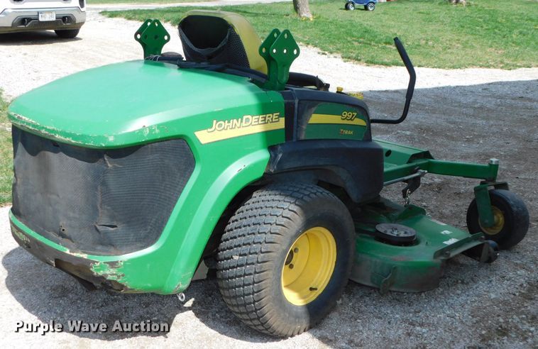 image for item HX9254 John Deere 997 ZTrak  ZTR lawn mower