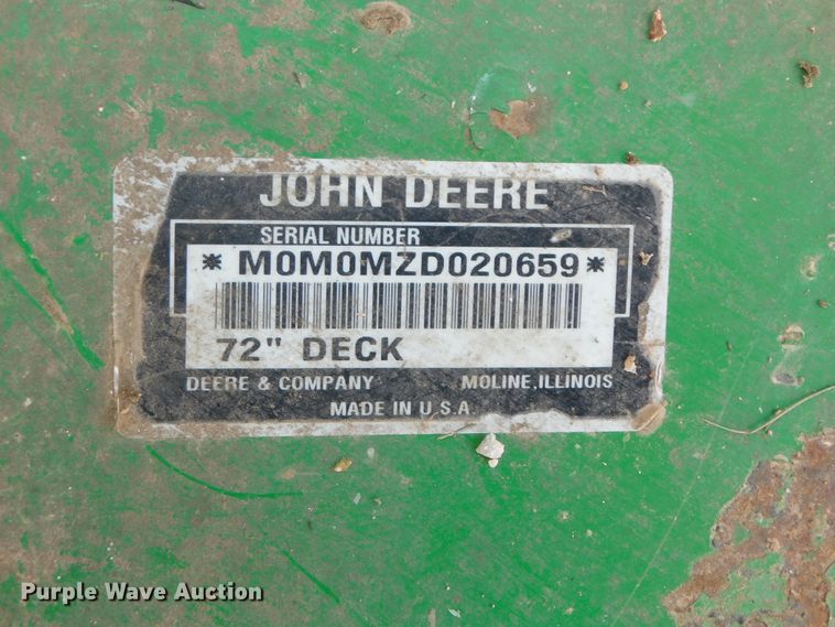 image for item HX9254 John Deere 997 ZTrak  ZTR lawn mower