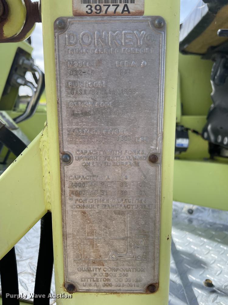 image for item II9345 Donkey D12-4K  forklift