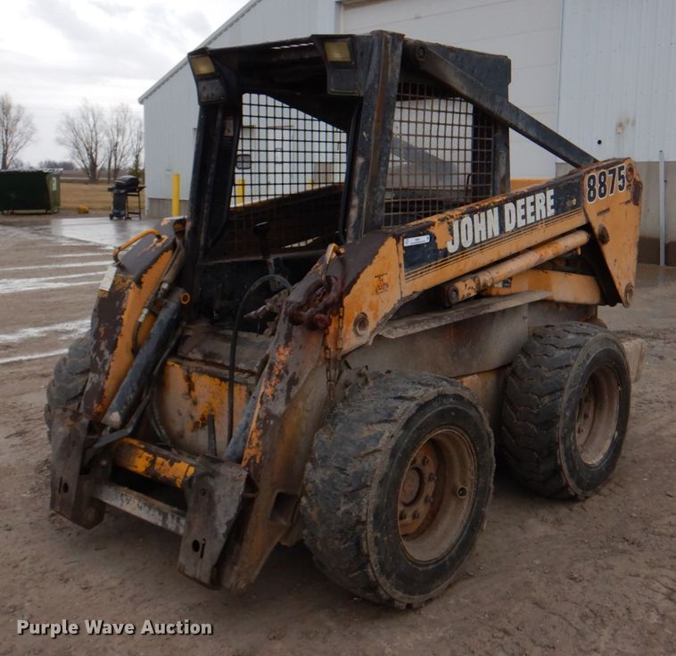 image for item II9807 1997 John Deere 8875  skid steer loader