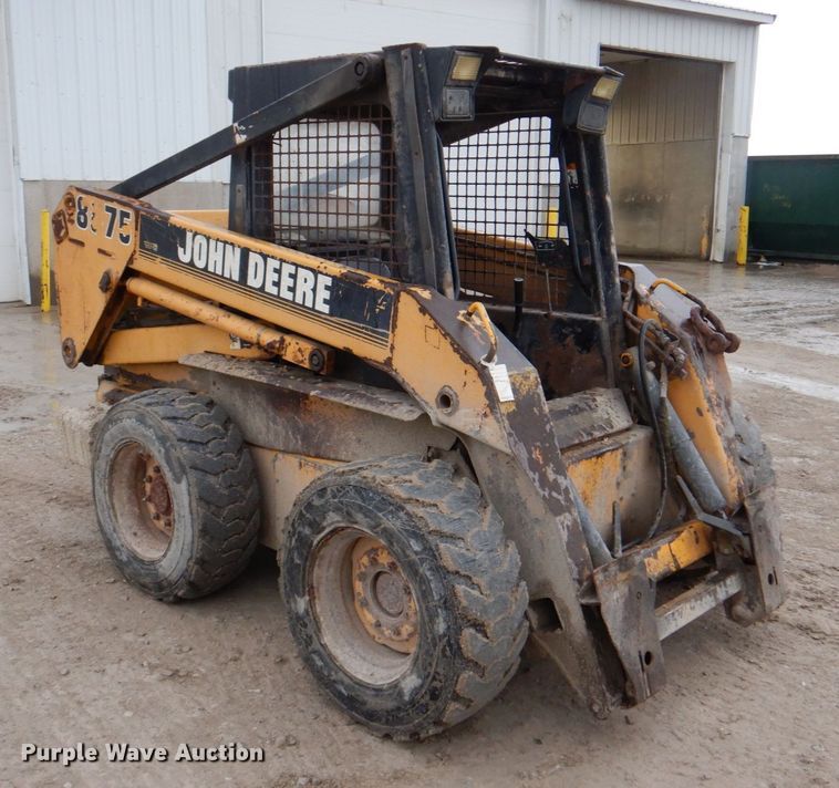 image for item II9807 1997 John Deere 8875  skid steer loader