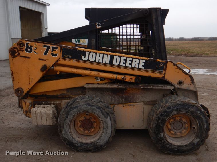 image for item II9807 1997 John Deere 8875  skid steer loader