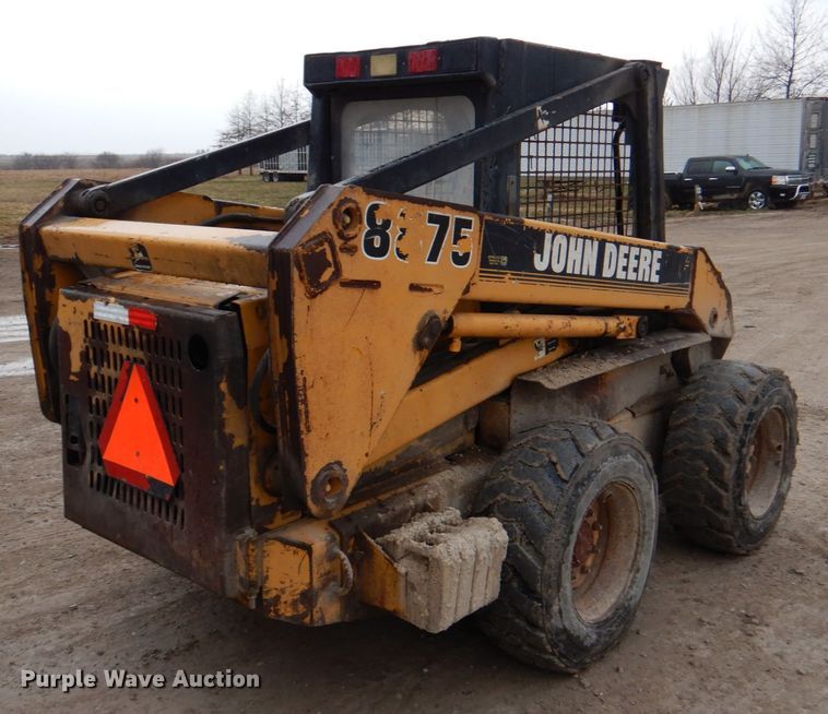 image for item II9807 1997 John Deere 8875  skid steer loader