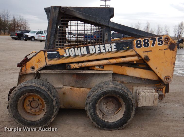 image for item II9807 1997 John Deere 8875  skid steer loader