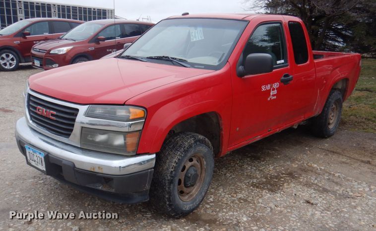 image for item II9819 2008 GMC Canyon  Ext. Cab pickup truck