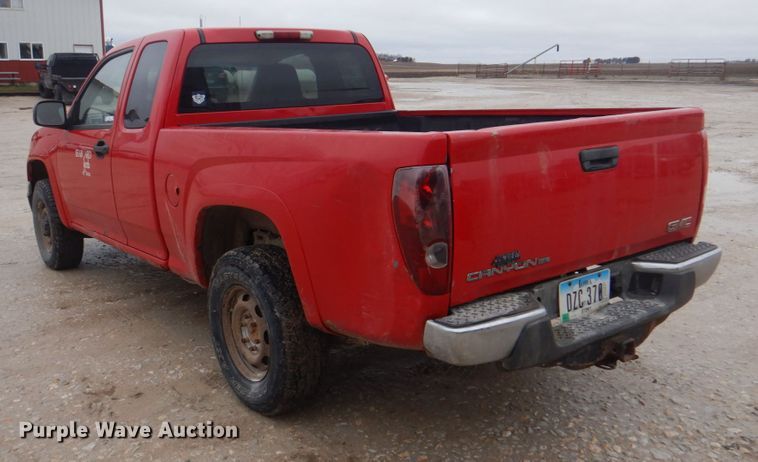 image for item II9819 2008 GMC Canyon  Ext. Cab pickup truck