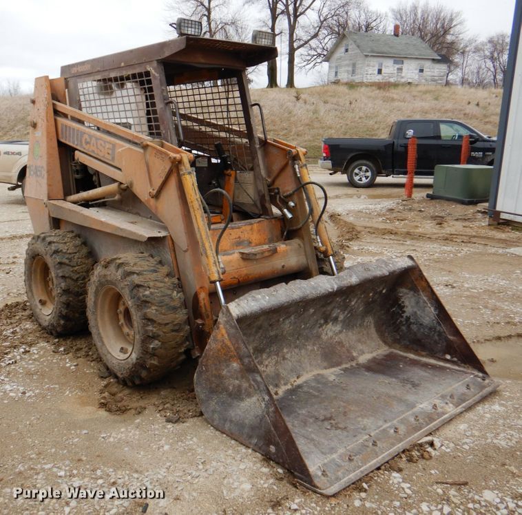 image for item II9823 1993 Case 1845C  skid steer loader