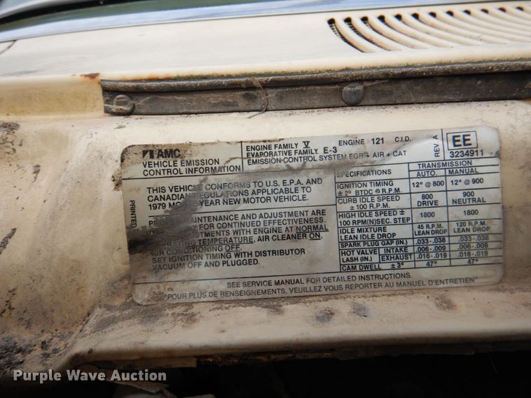 image for item II9864 1979 AMC Spirit DL