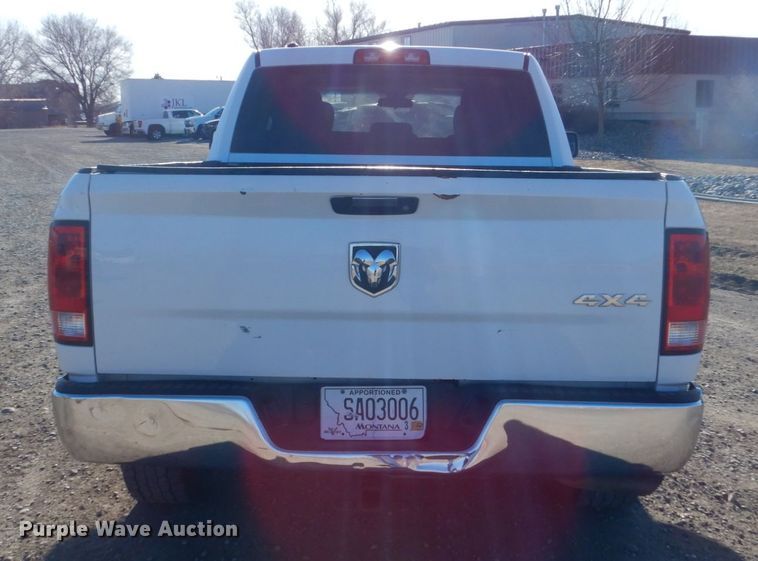 image for item IK9973 2015 Dodge Ram 1500  Quad Cab pickup truck