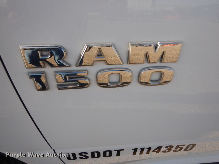 image for item IK9973 2015 Dodge Ram 1500  Quad Cab pickup truck