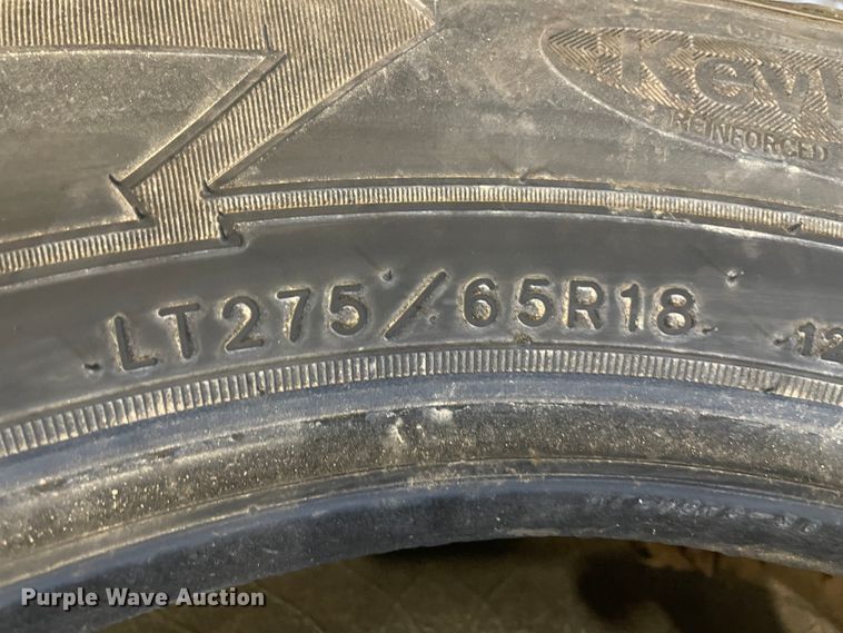 image for item IR9804 (9) LT275/65R18 tires