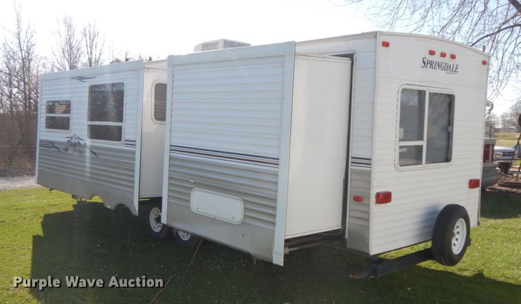 image for item IX9442 2007 Keystone Springdale  camper