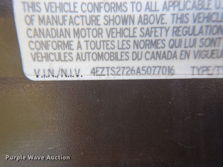 image for item IX9448 2010 KZ Sportsmen S272BH  camper