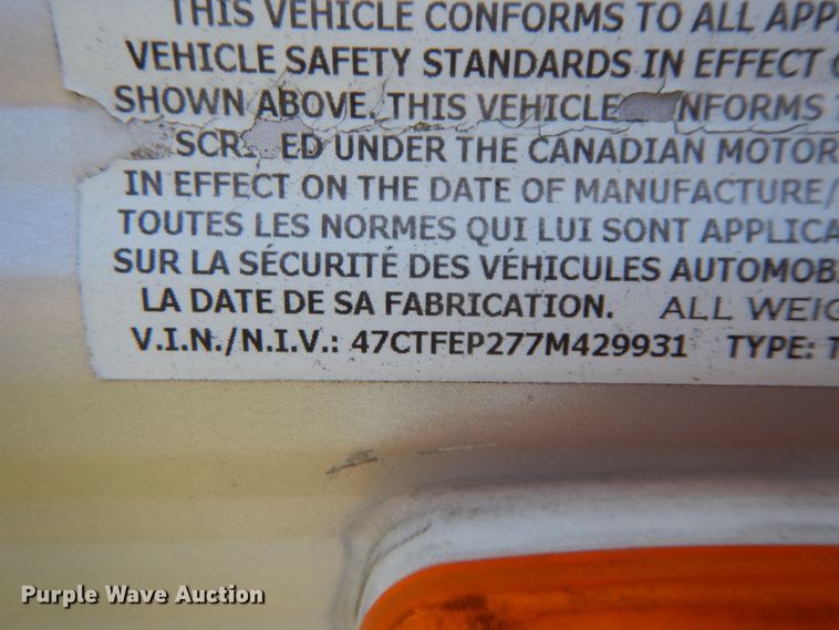 image for item IX9450 2007 Dutchmen Four Winds 29QGS  camper