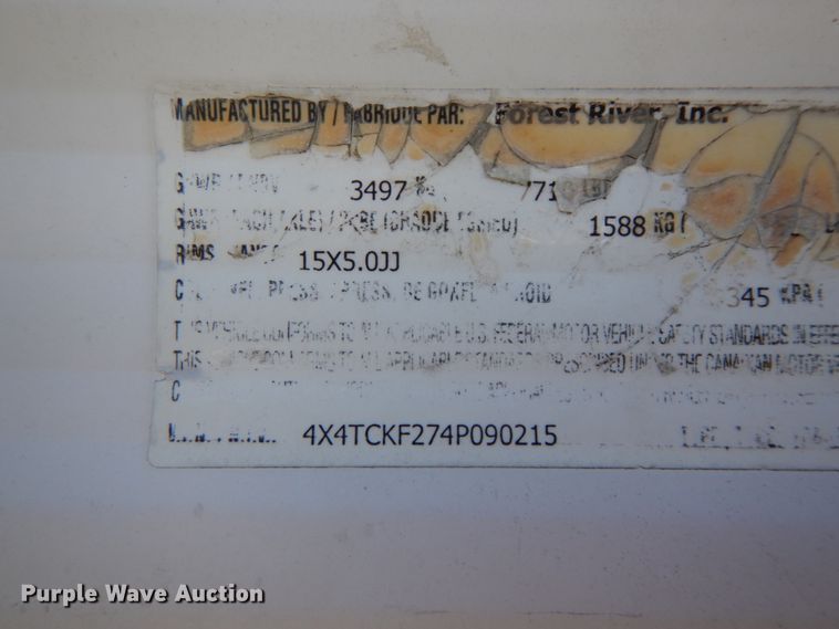 image for item IX9451 2004 Forest River 29DD Cherokee  camper