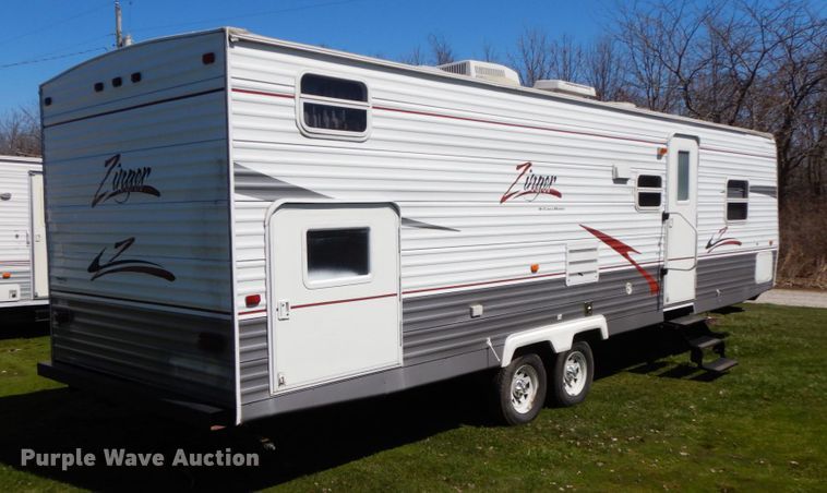 image for item IX9456 2006 Cross Roads Zinger ZT-320-QB  camper