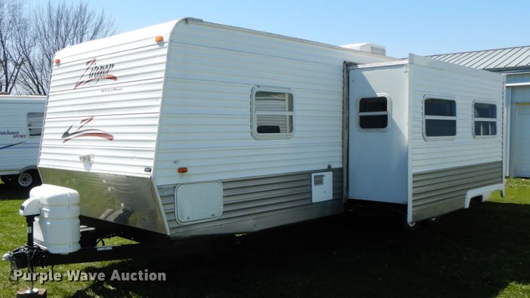 image for item IX9456 2006 Cross Roads Zinger ZT-320-QB  camper