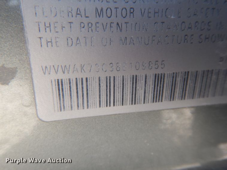 image for item IX9467 2008 Volkswagen Passat